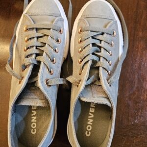 Converse Light Blue Sneakers